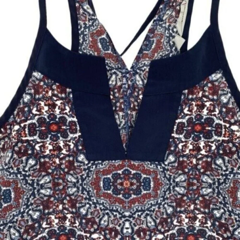 Athleta Medallion Dunes Boho Tassel Halter Tank Top - Picture 6 of 13